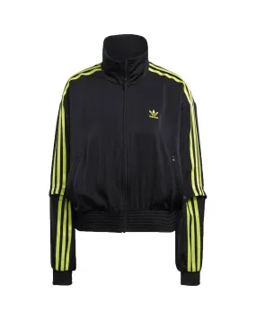 Felpa Donna Adidas Satin Fb tt Jacket Nero