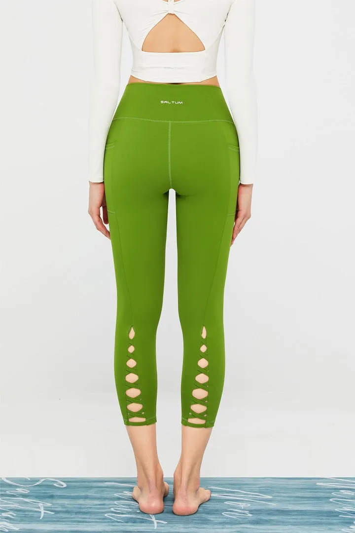 FlexEase™ Middle Waist Legging with Pockets