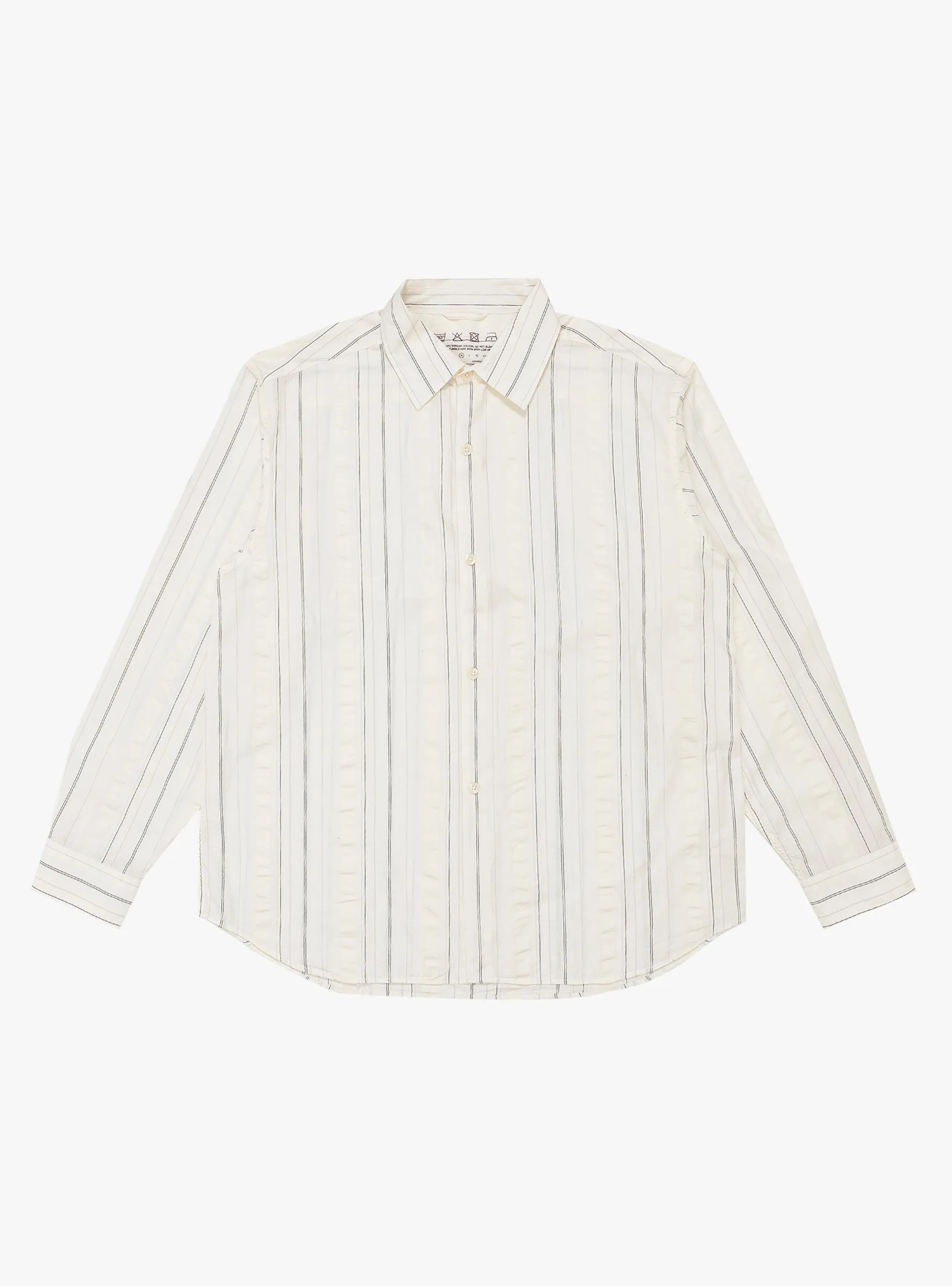 Generous Shirt White Stripe