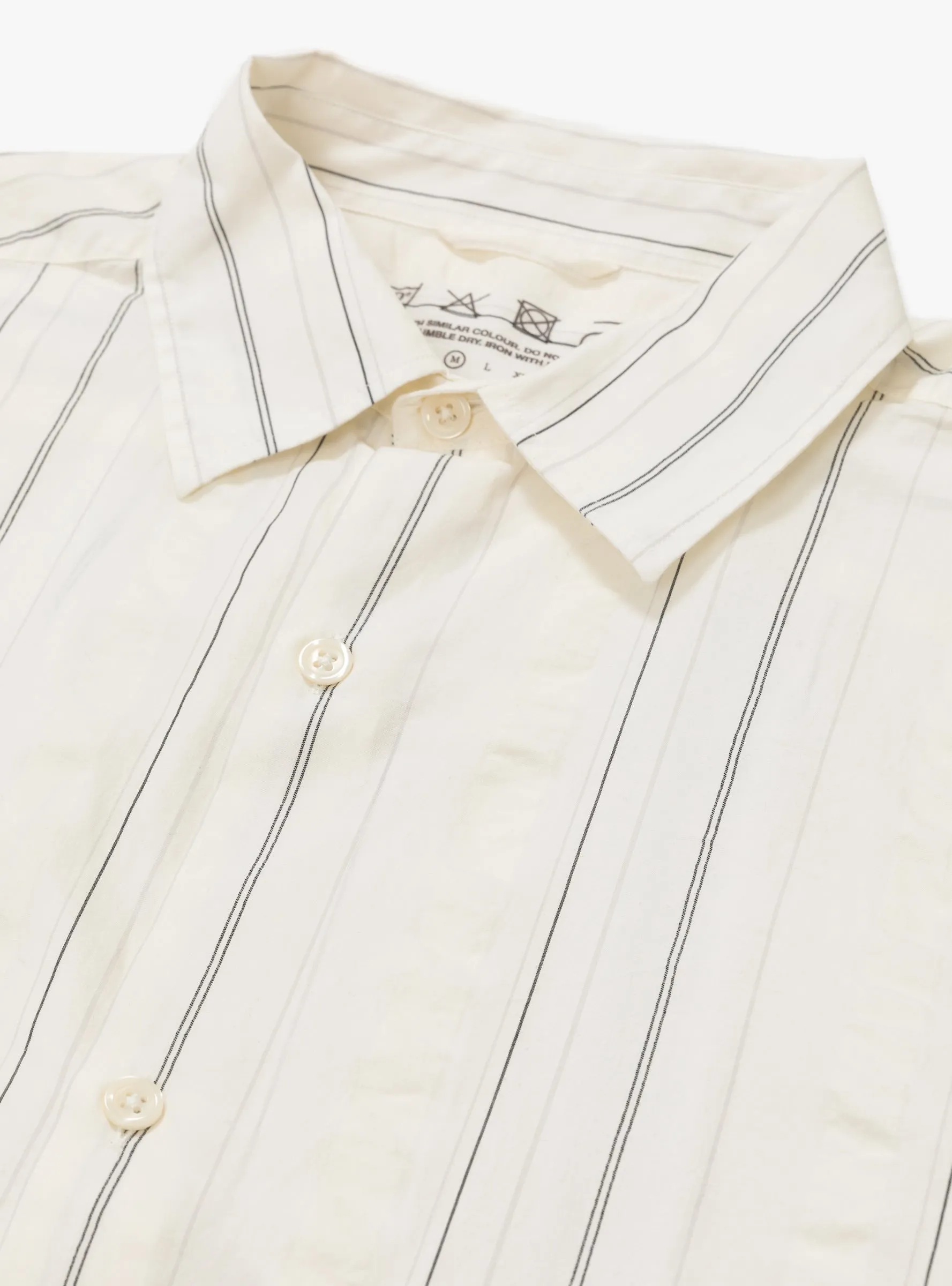 Generous Shirt White Stripe