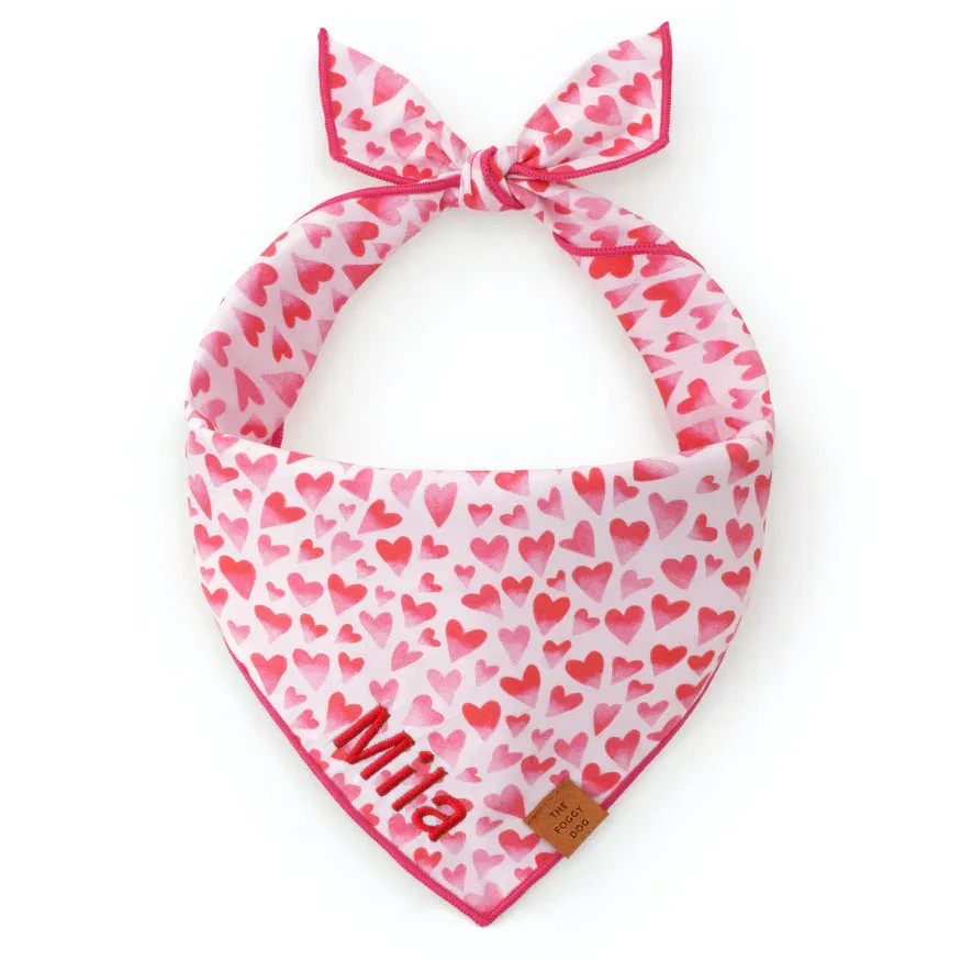 Heart Throb Dog Bandana