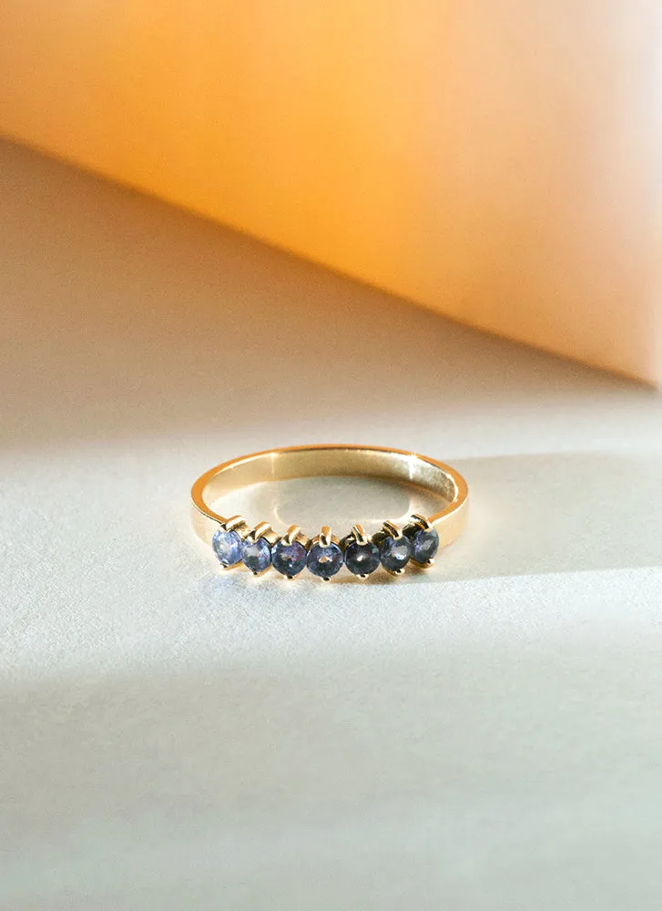 Jumi tanzanite ring 14k gold