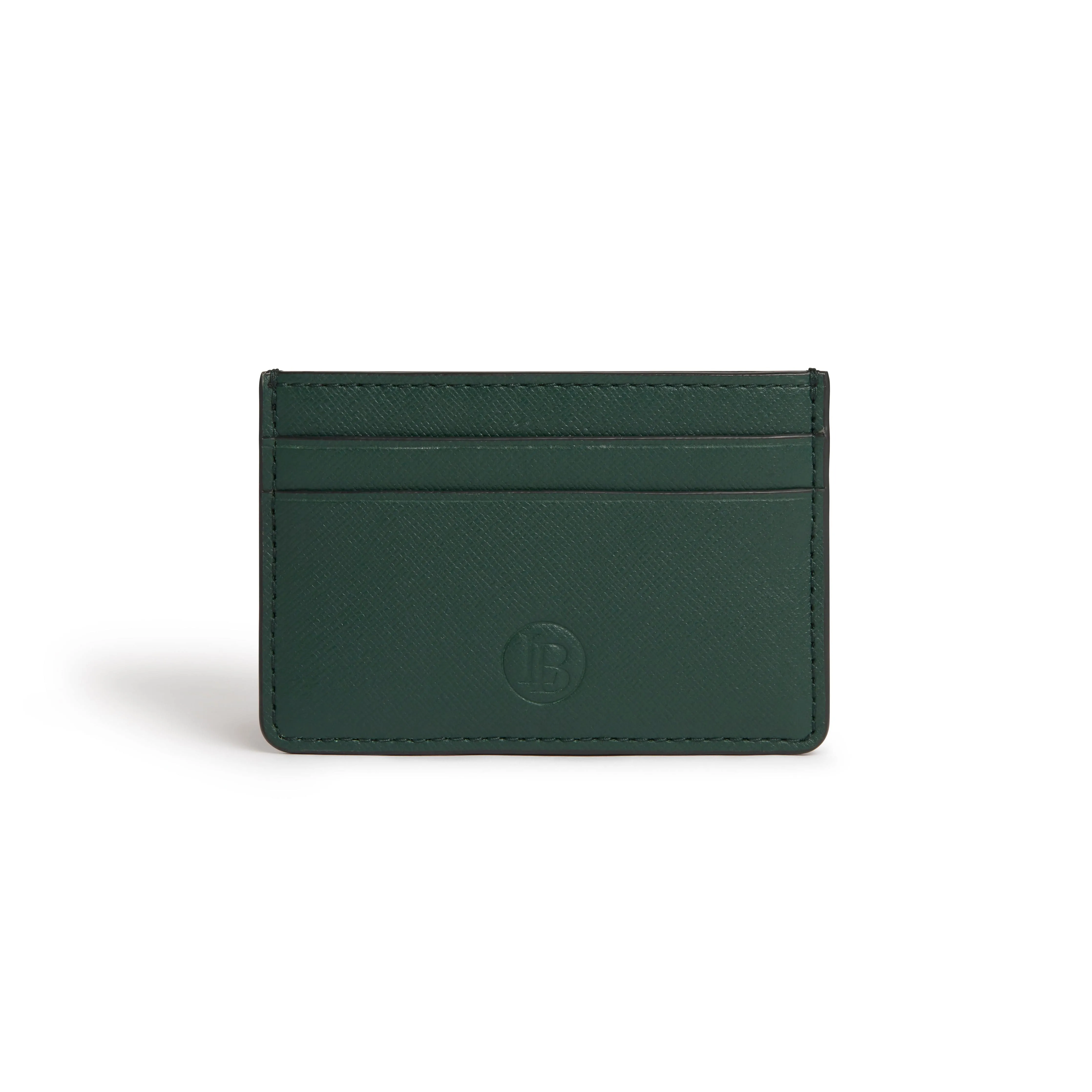 Juniper Vegan Leather Card Holder & Key Chain Gift Box | Green