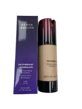 Kevyn Aucoin The Etherealist Skin Illuminating Foundation BNIB LIght Ef 03 28ML