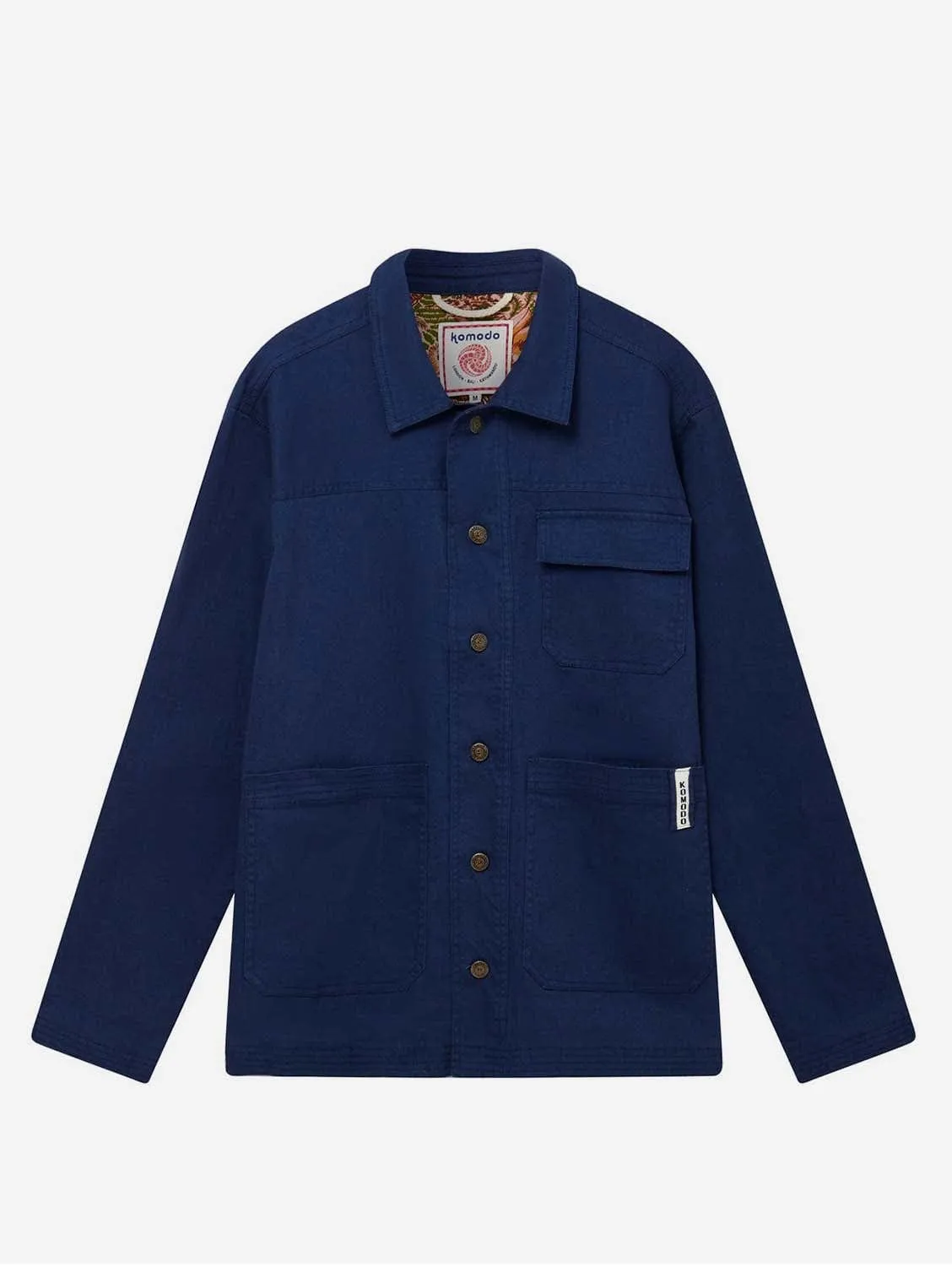 Landon Men's Organic Cotton Jacket | Navy