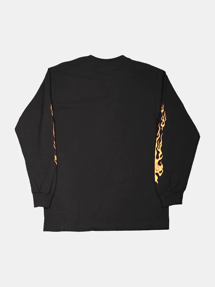 Loser Machine Peterson Longsleeve Tee - Black