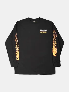 Loser Machine Peterson Longsleeve Tee - Black