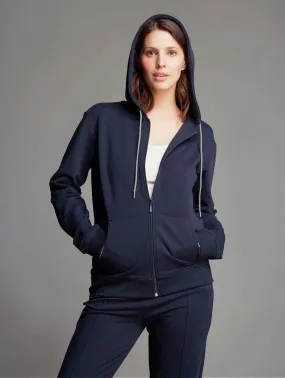 Luxury Cotton TENCEL Lyocell Hoodie | Navy