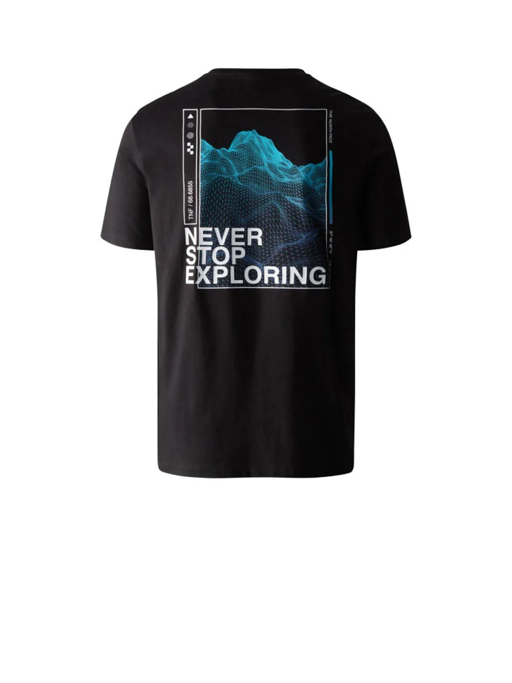 M Foundation Graphic Tee - Tnf Black Optic Blue