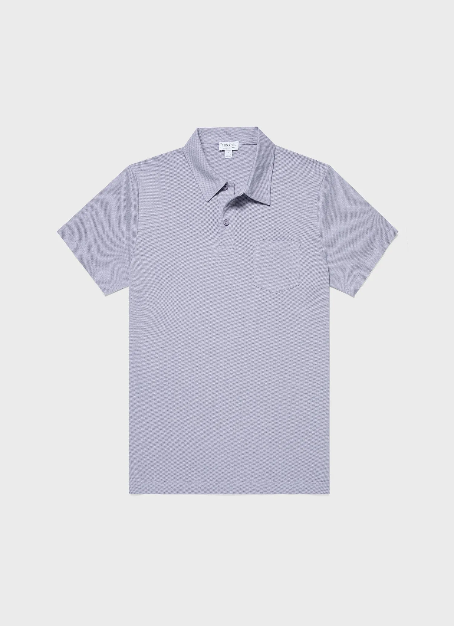 Men's Riviera Polo Shirt in Lavendar