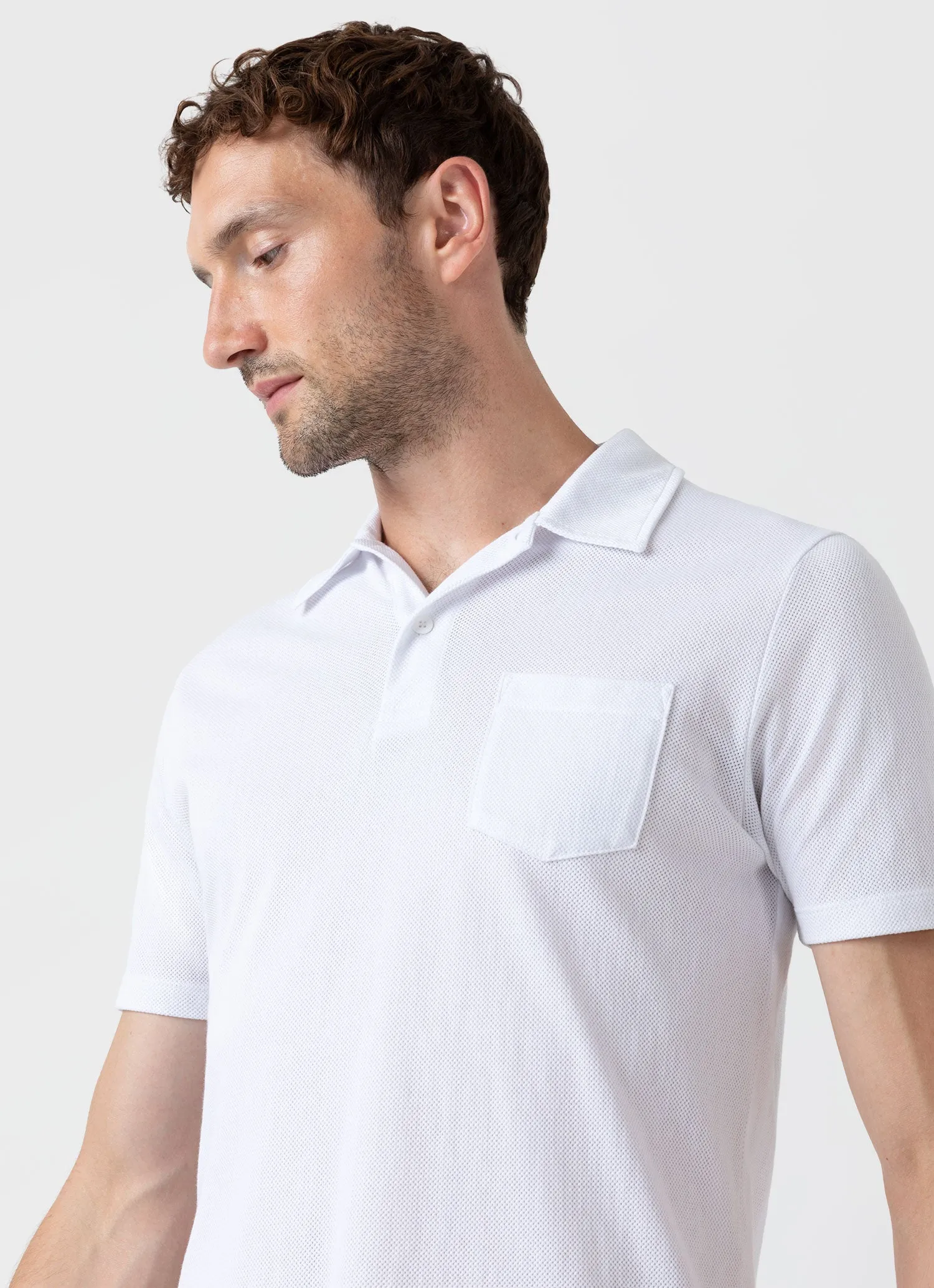 Men's Riviera Polo Shirt in White