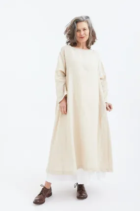 Metta - Olive Dress - Fine Linen