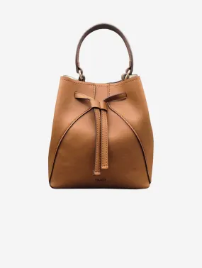 Mia Desserto Cactus Leather Vegan Bucket Bag | Tan