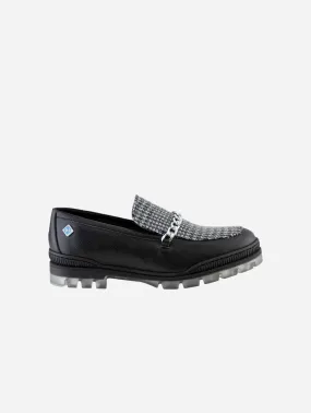 My Combat Vegan Leather Loafers | Black