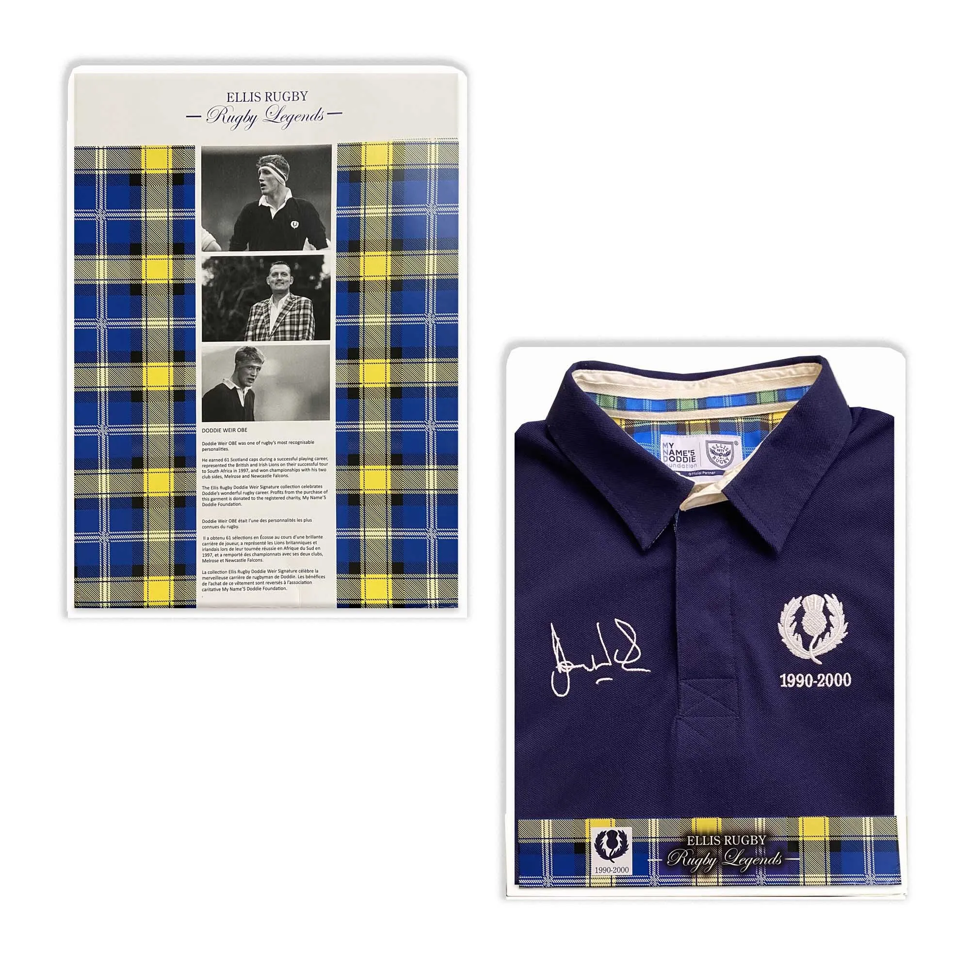 My Name'5 Doddie Foundation Cotton Polo Shirt 2023/24 - Navy