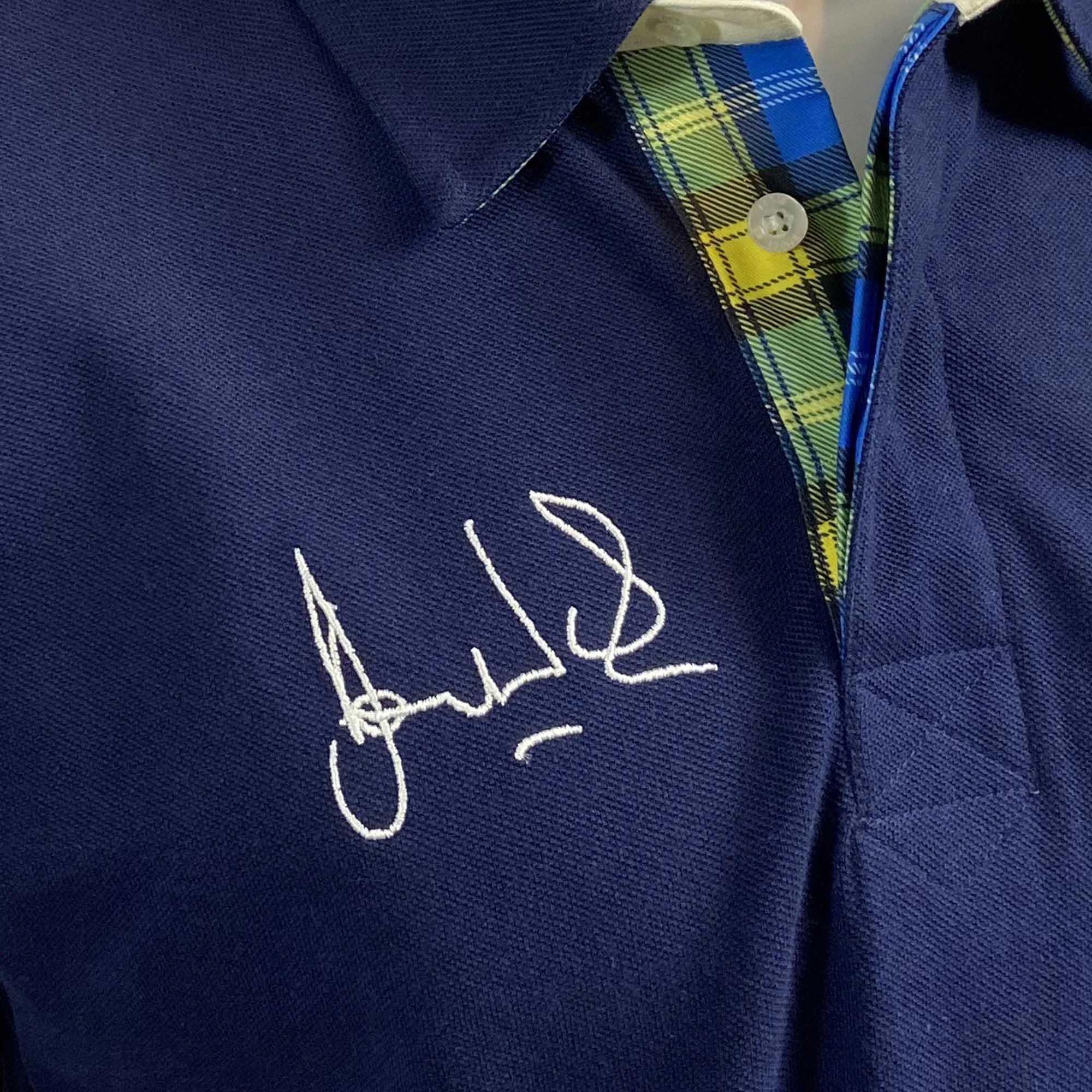 My Name'5 Doddie Foundation Cotton Polo Shirt 2023/24 - Navy