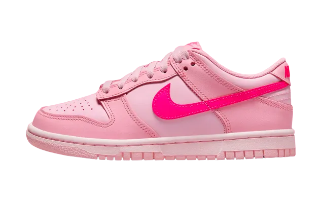 Nike Dunk Low Triple Pink (GS) Women's