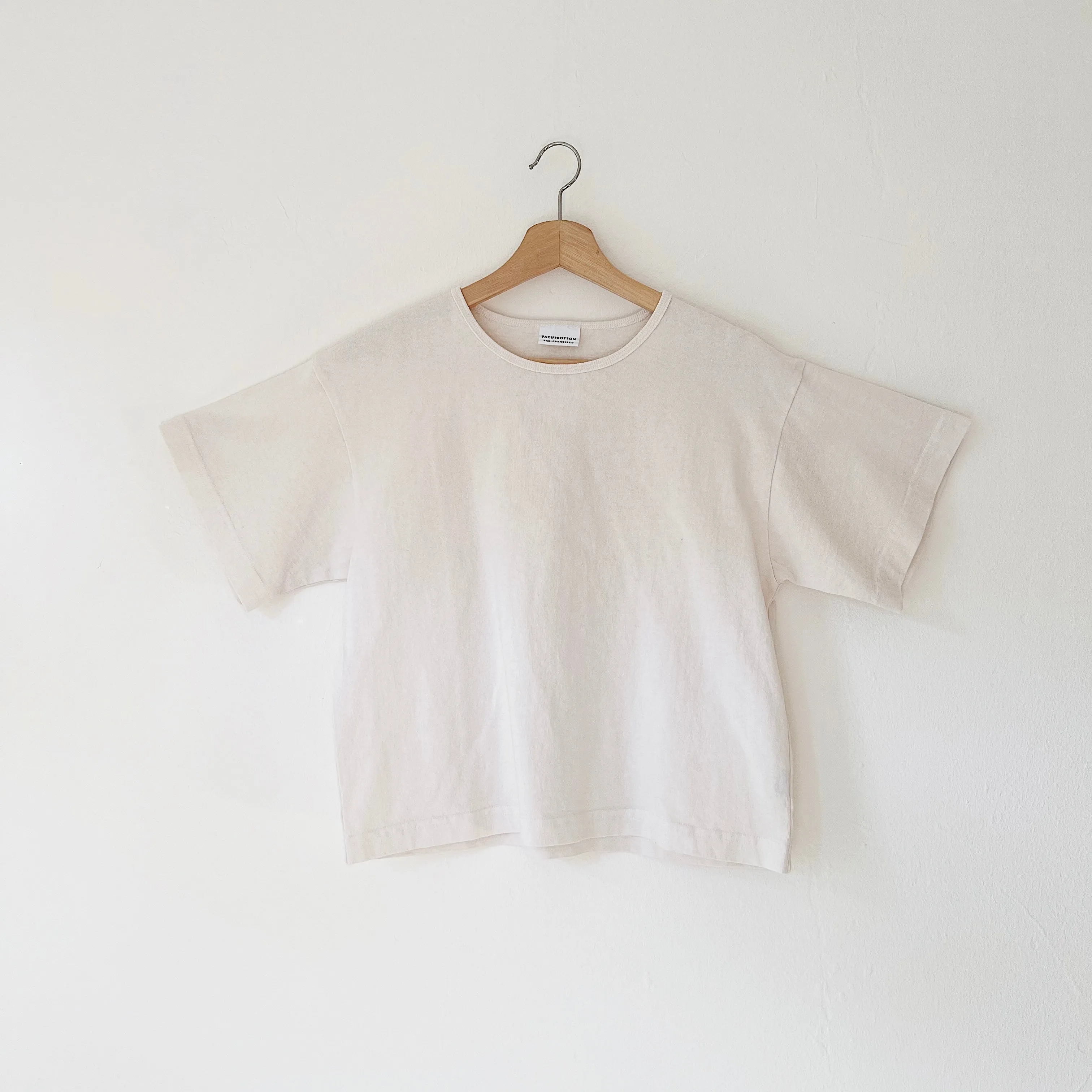 Pacific Cotton | Crop Crew in Cream