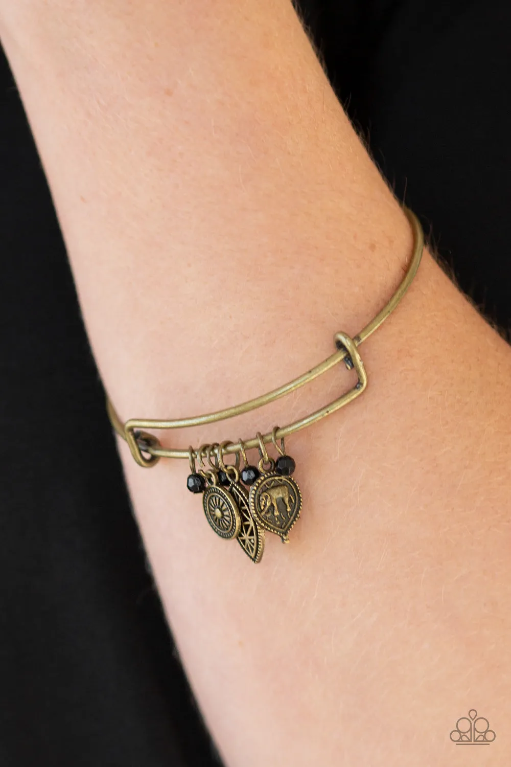 Paparazzi Bracelet ~ The Elephant In The Room - Brass