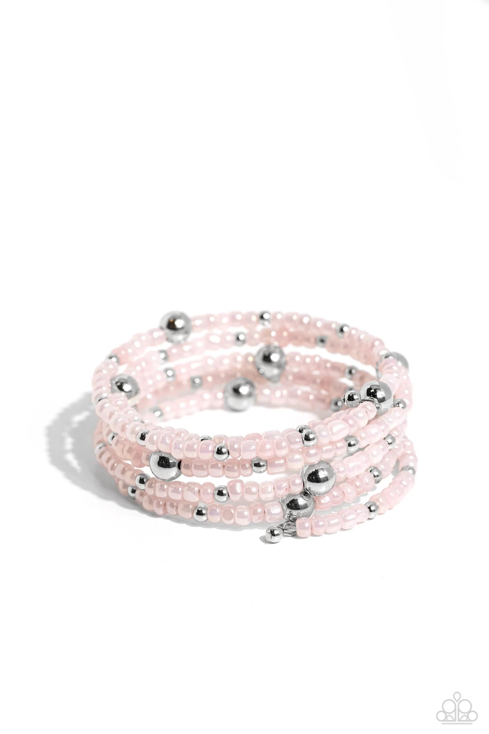 Paparazzi Refined Retrograde Pink Bracelet