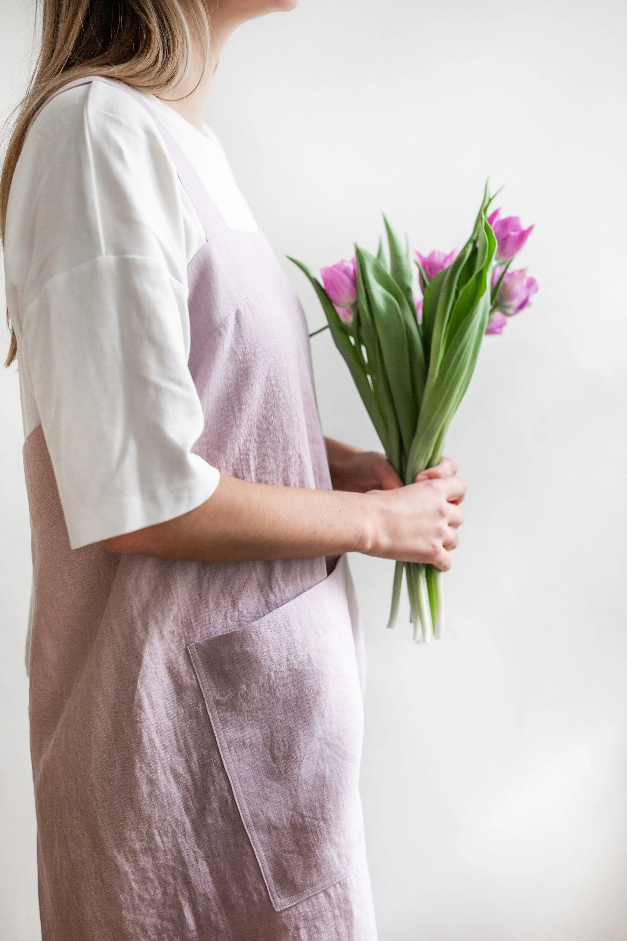 Pinafore Linen Apron | Multiple Colours