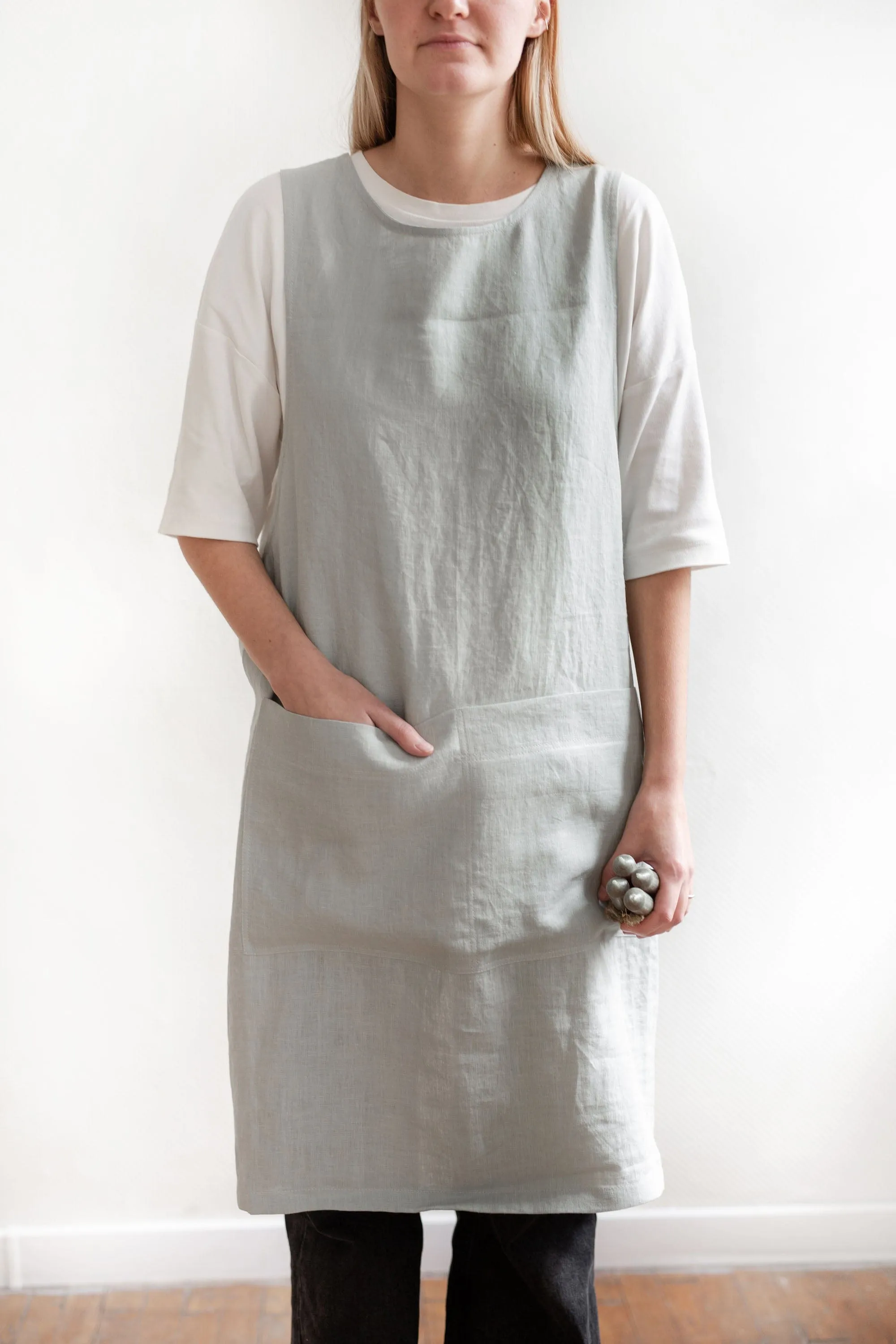 Pinafore Linen Apron | Multiple Colours