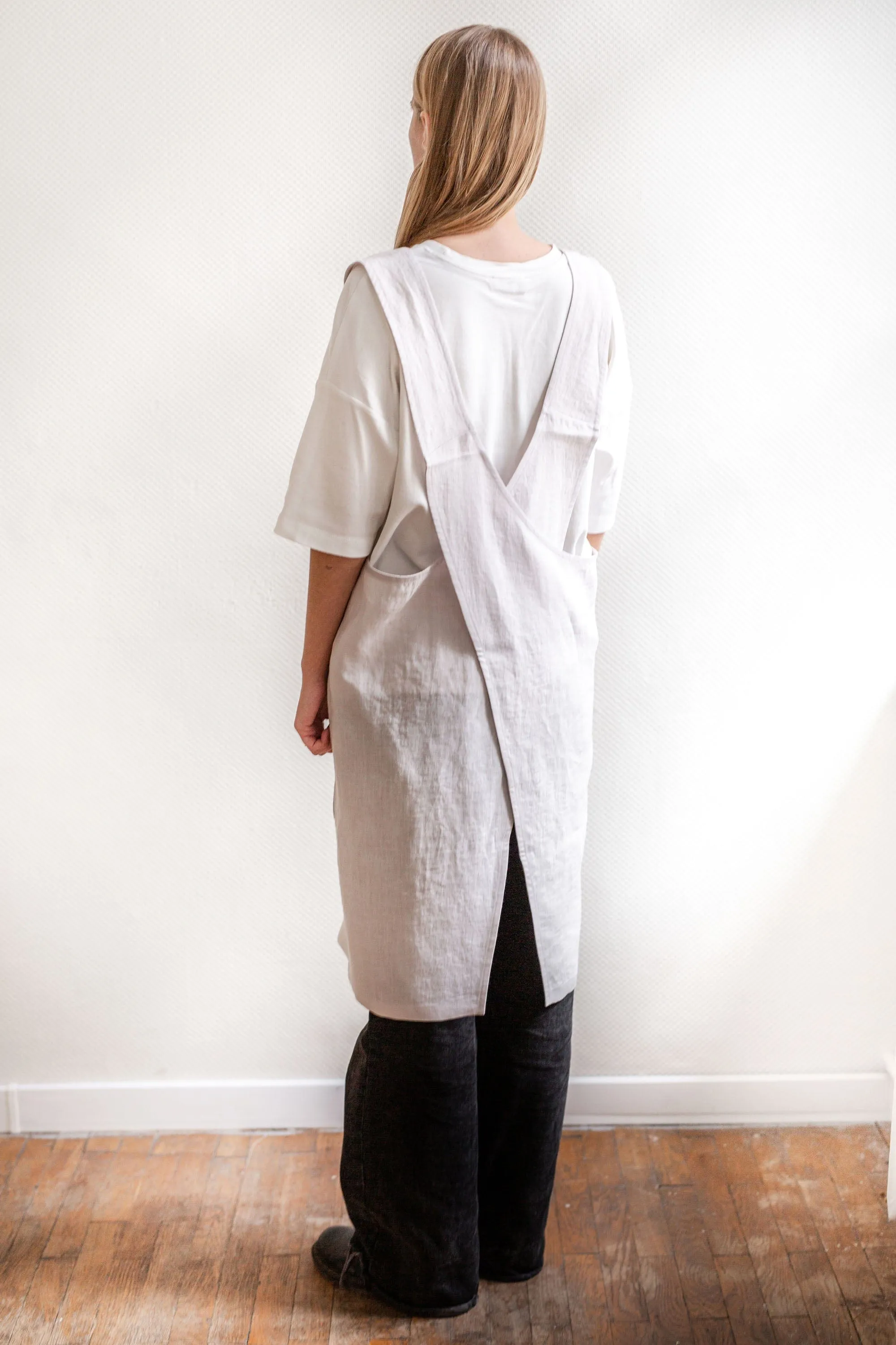 Pinafore Linen Apron | Multiple Colours