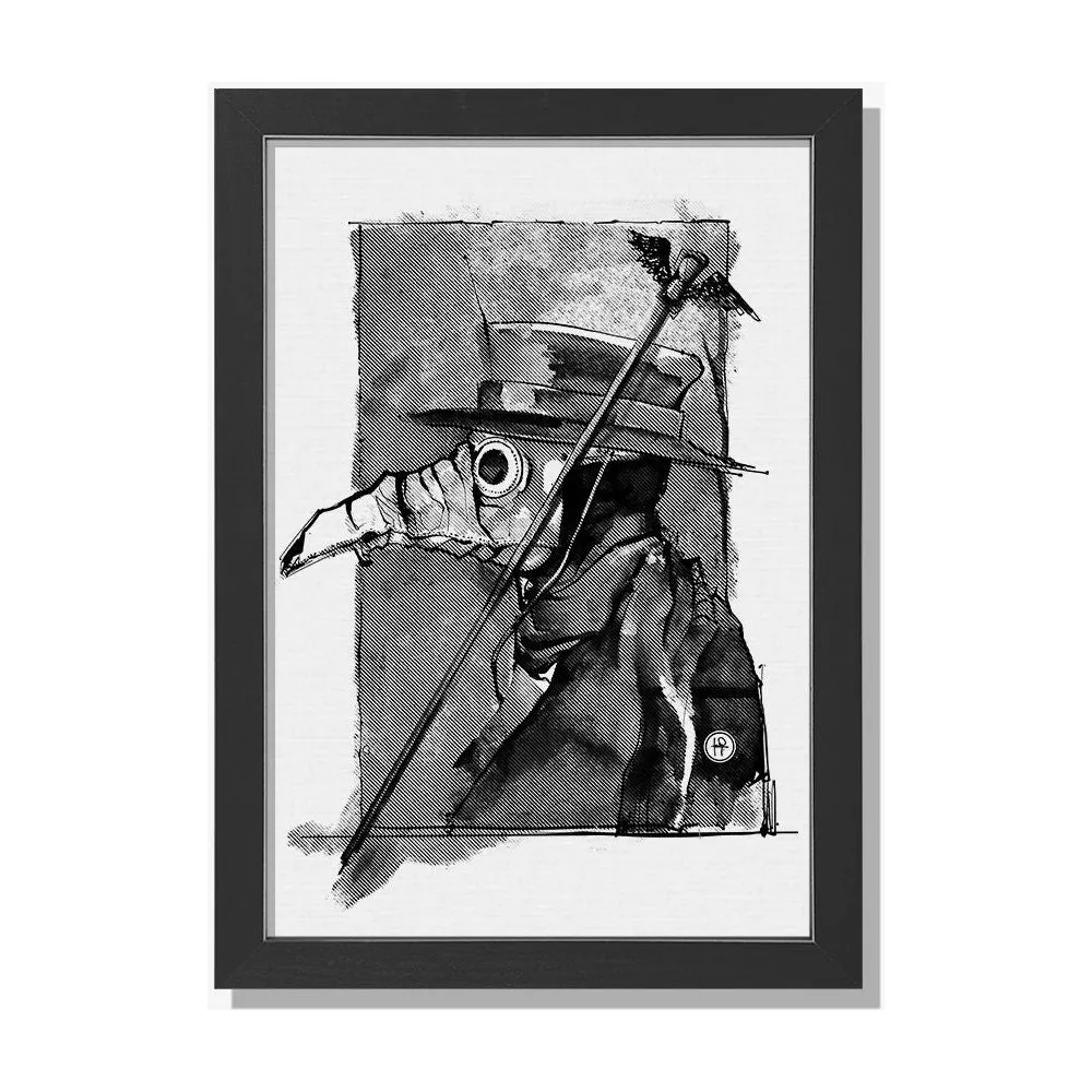 Plague Doctor Print