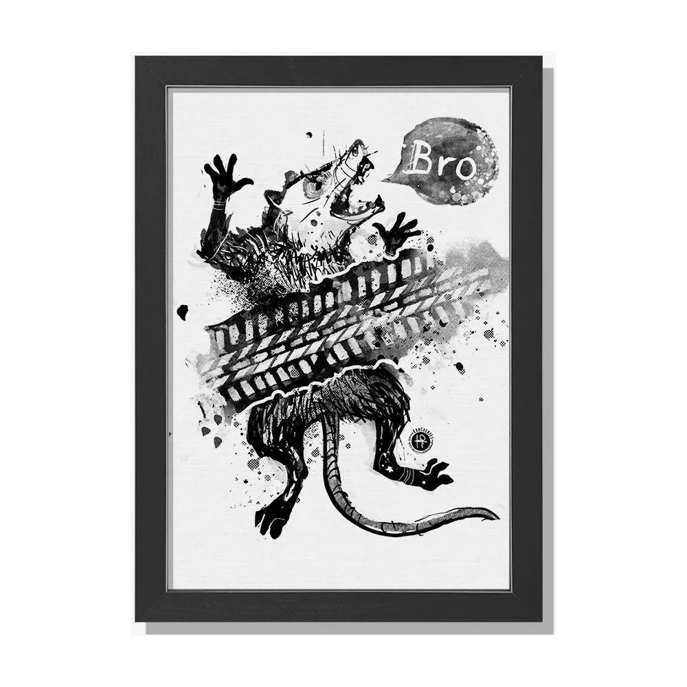 Possum Bro Framed Print Wall Art