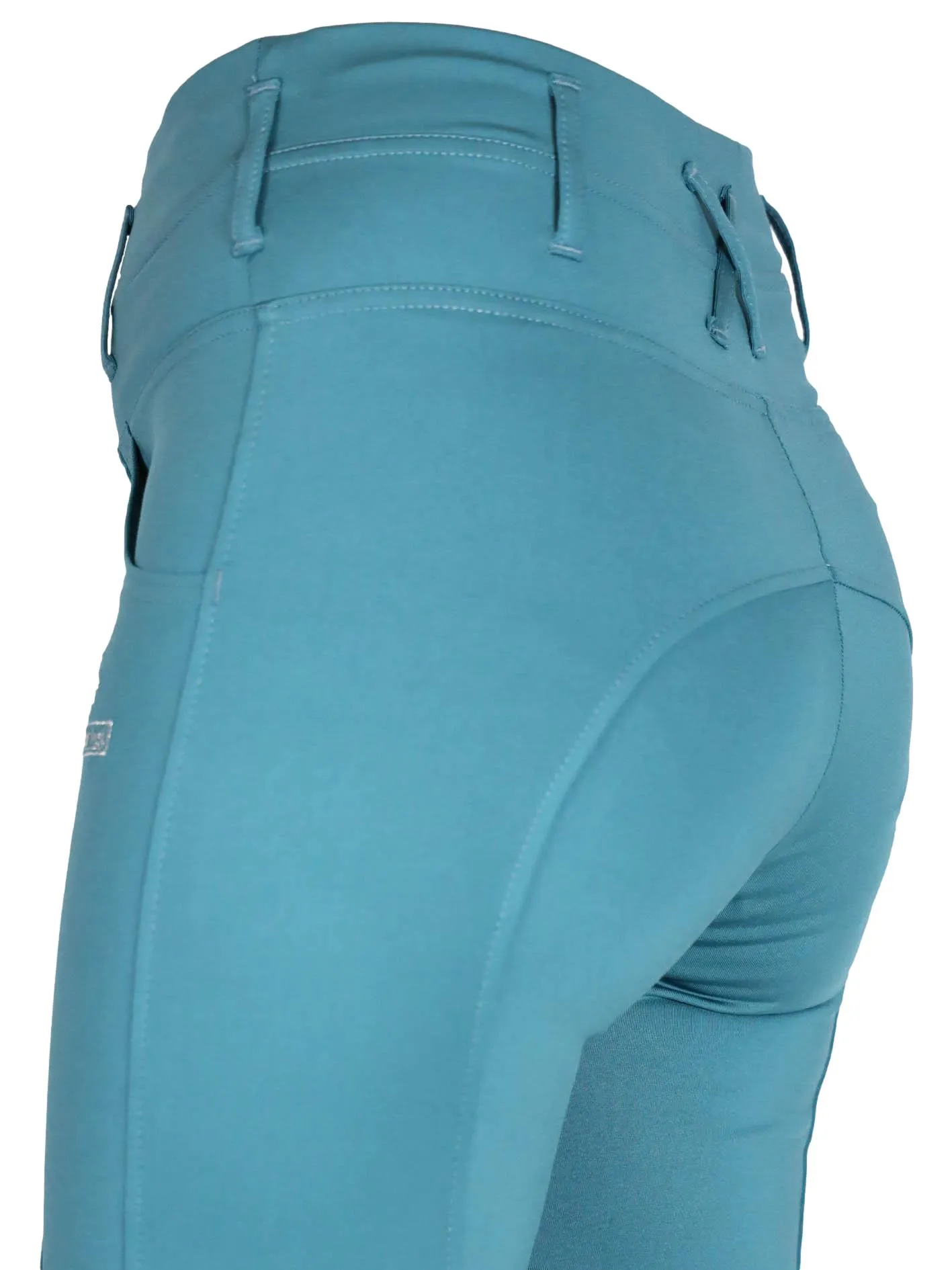 "Alice" Riding tights in Dark Teal with or without silicone seat grip