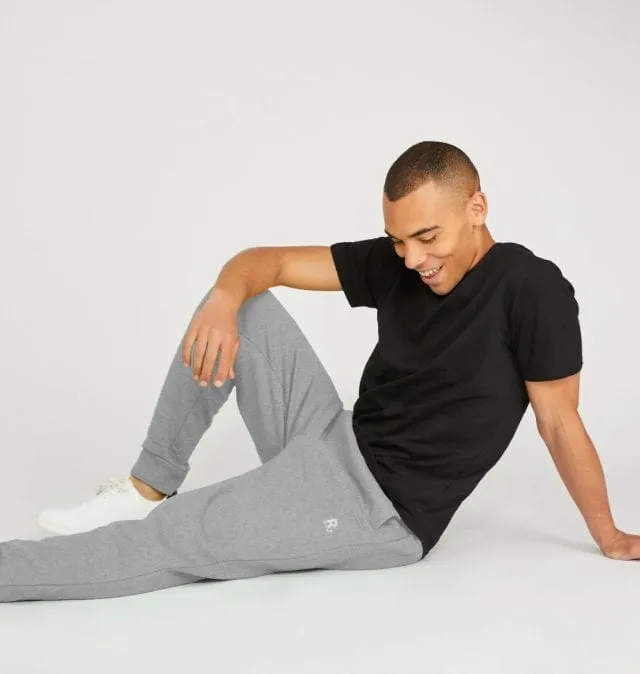 Ration.L Men's Organic Cotton Joggers | Grey