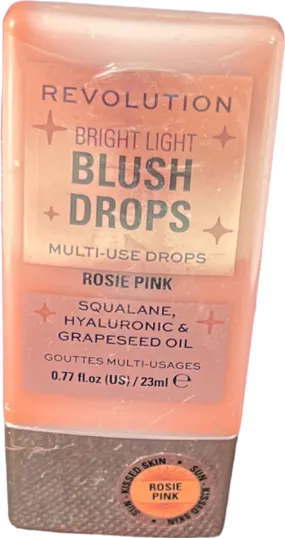 Revolution Bright Light Blush Drops Rosie Pink 23ml