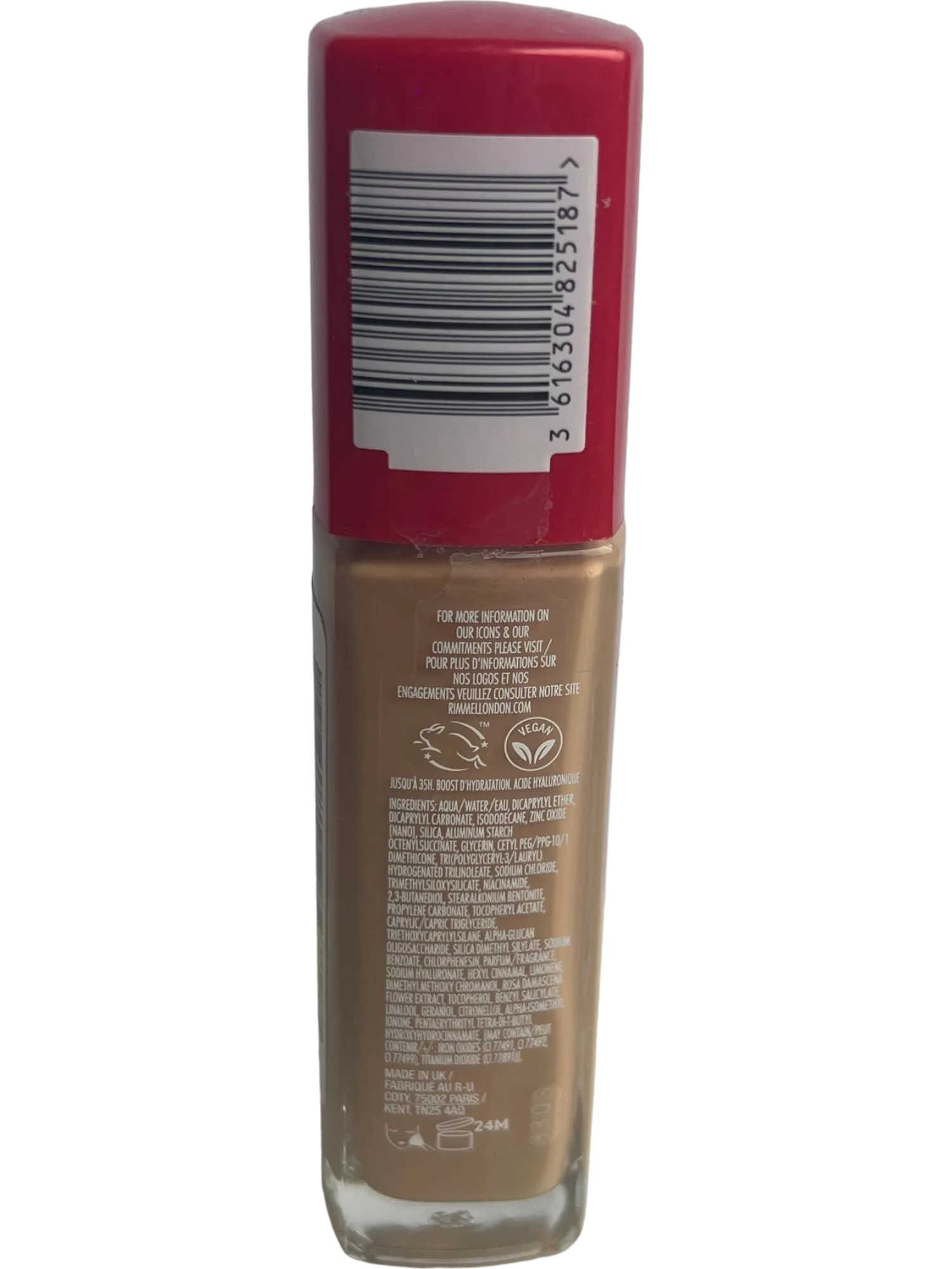 Rimmel Lasting Finish 35HR Foundation - 400 Natural Beige