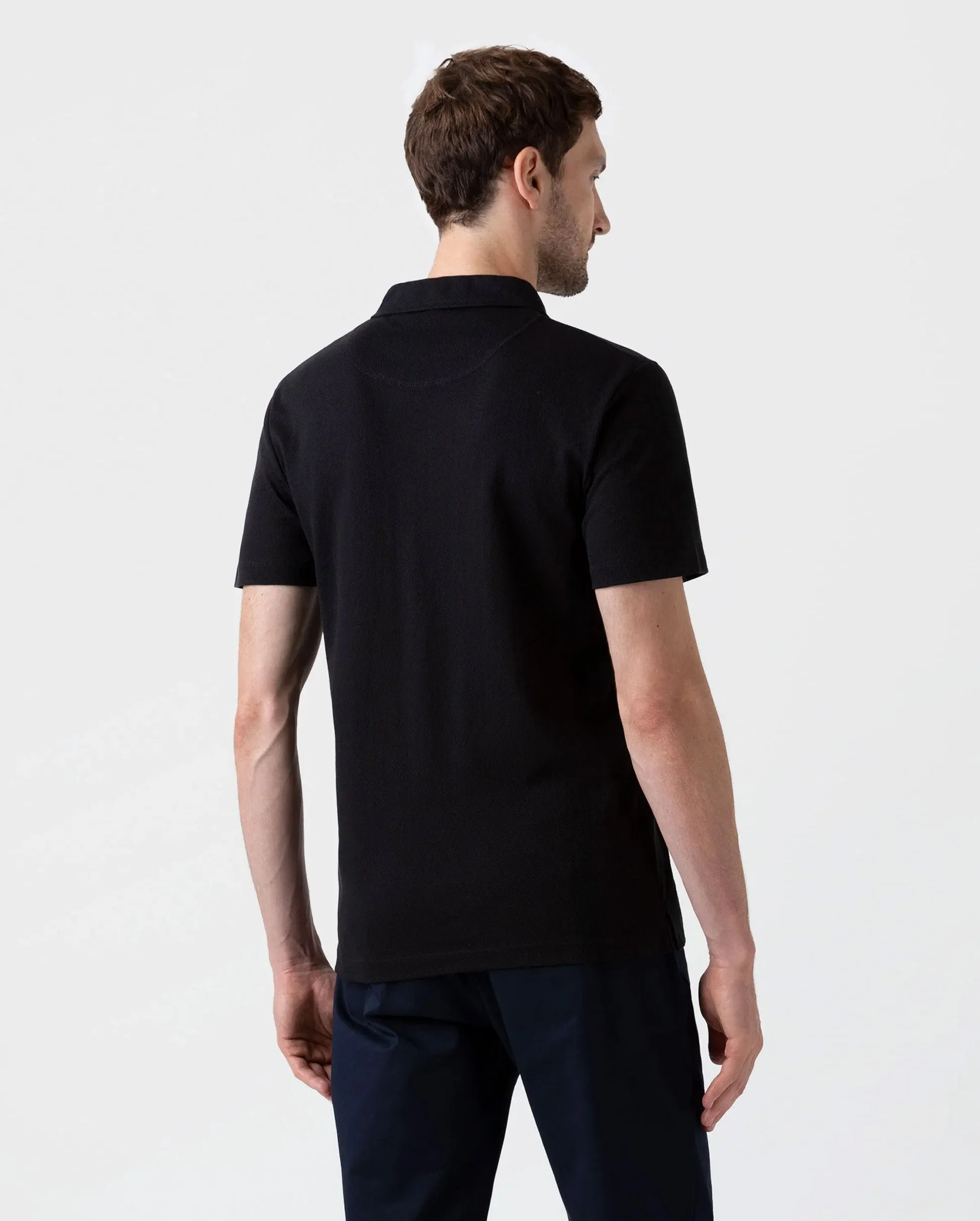 RIVIERA POLO SHIRT / BLACK