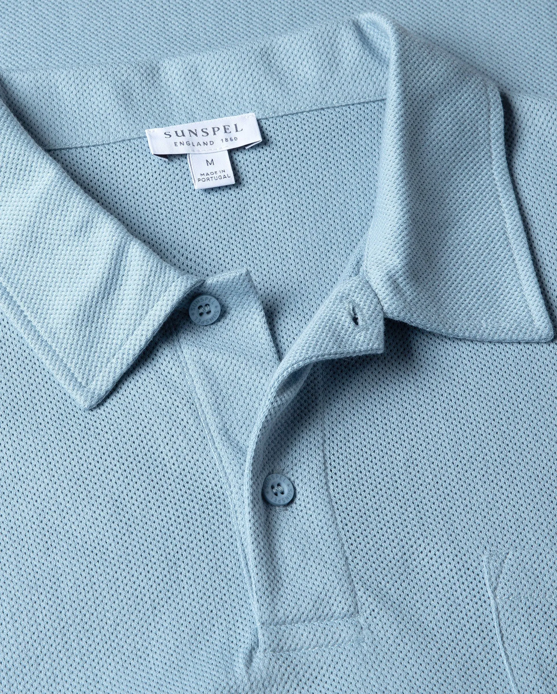 RIVIERA POLO SHIRT / SKY BLUE