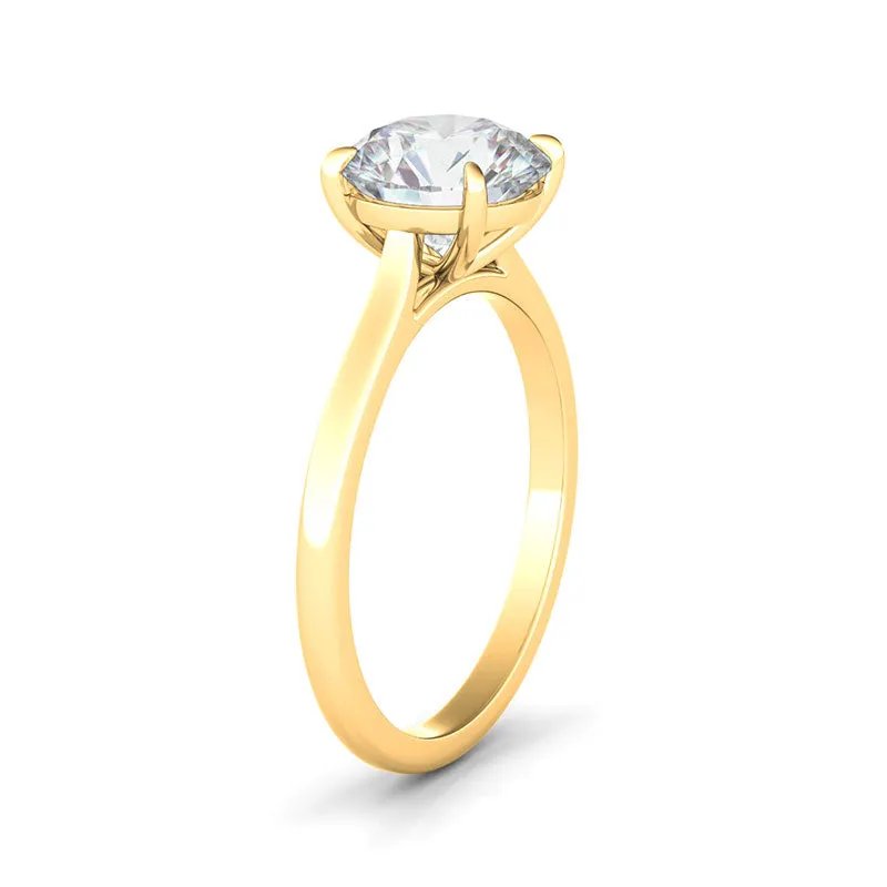 Round Brilliant Cut Diamond Ring