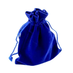 Royal Blue Velvet Bag (10 x 15 cm)