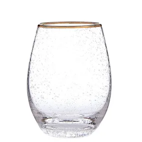 SANTA BARBARA DESIGN STUDIO | Wine Glass - Gold Rimmed