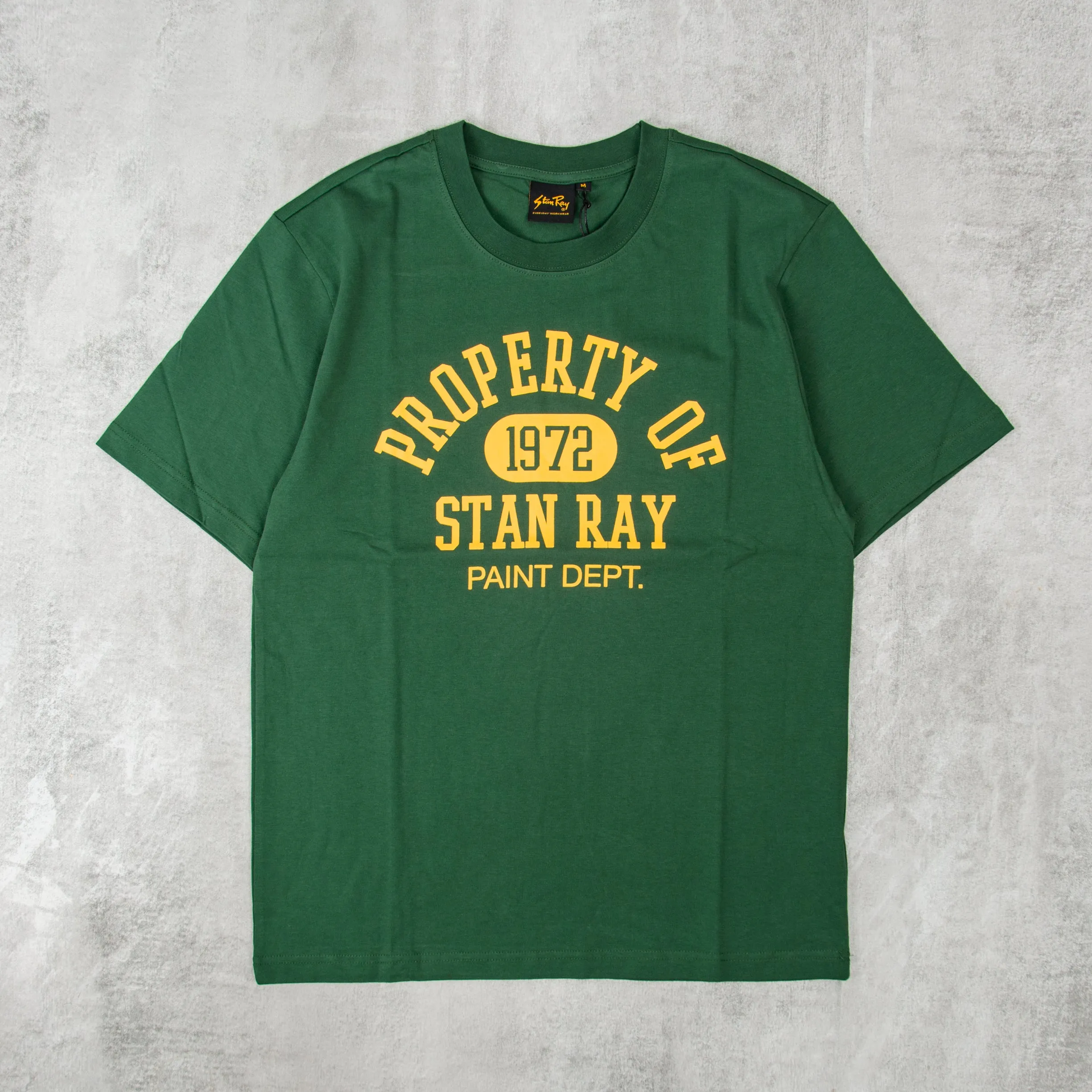 Stan Ray Paint Dept Tee - Racing Green