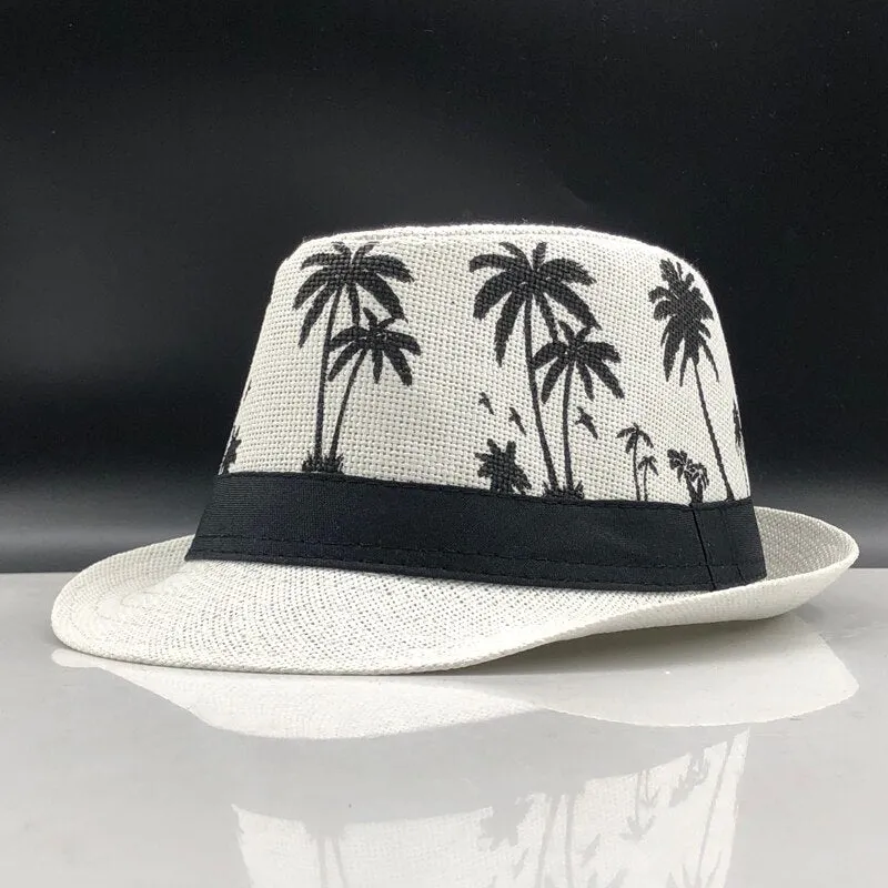 Straw Sun Hat For Men Summer Sweet Retro Kid Straw Hats Beach Panama Hat Chapeu Feminino Fedoras Boy Sun Hats