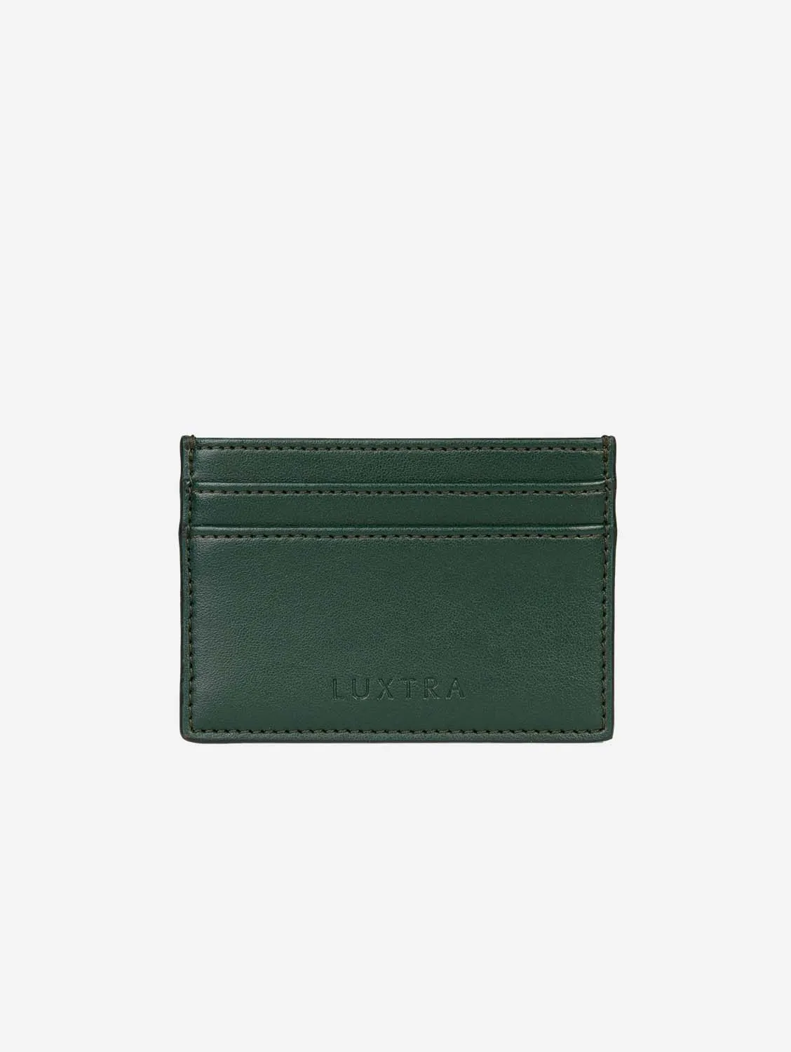 The Colvin Apple Leather Vegan Card Holder | Ivy