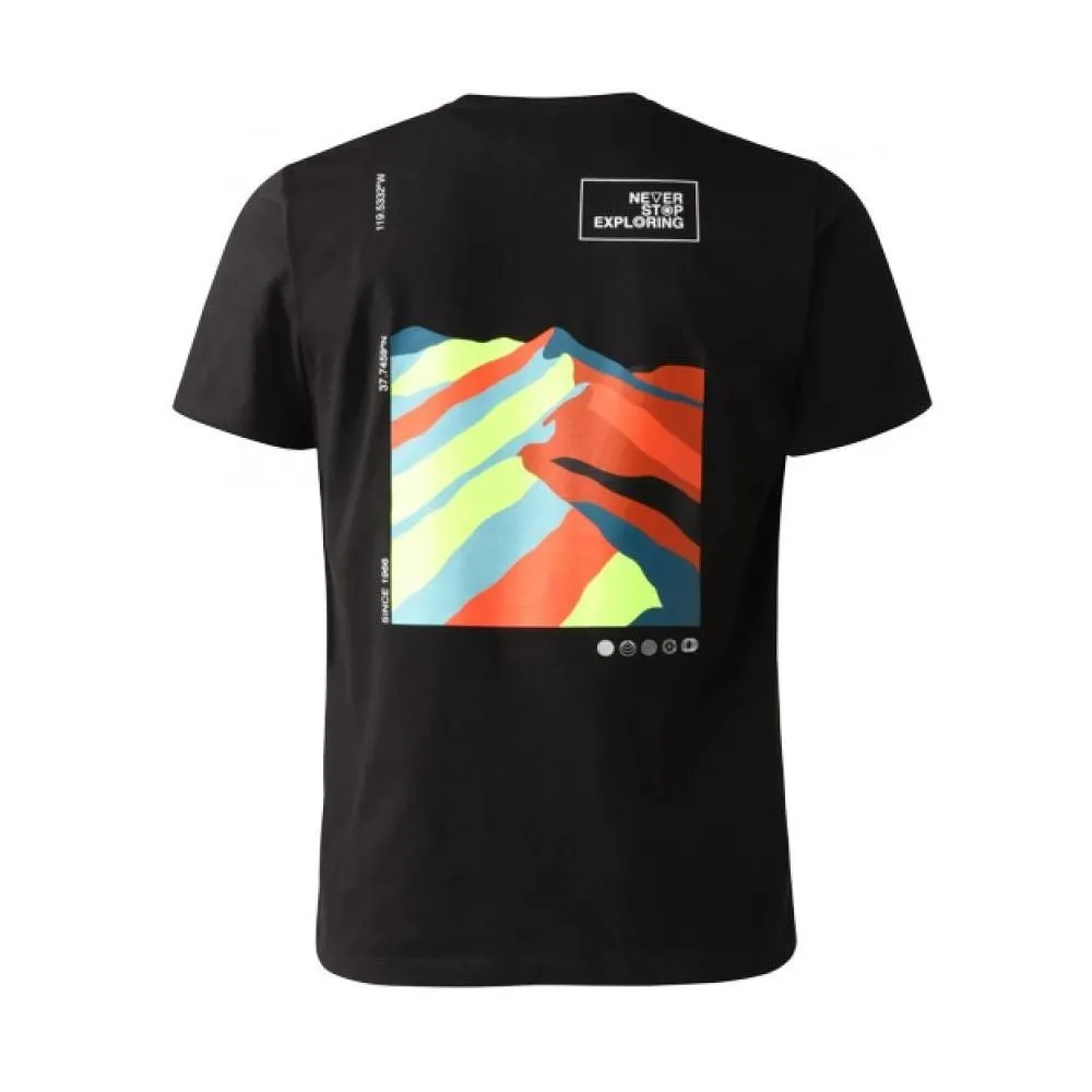 The North Face Men's T-shirt short sleeve Foundation Graphic Tee NF0A55EFUV11 black