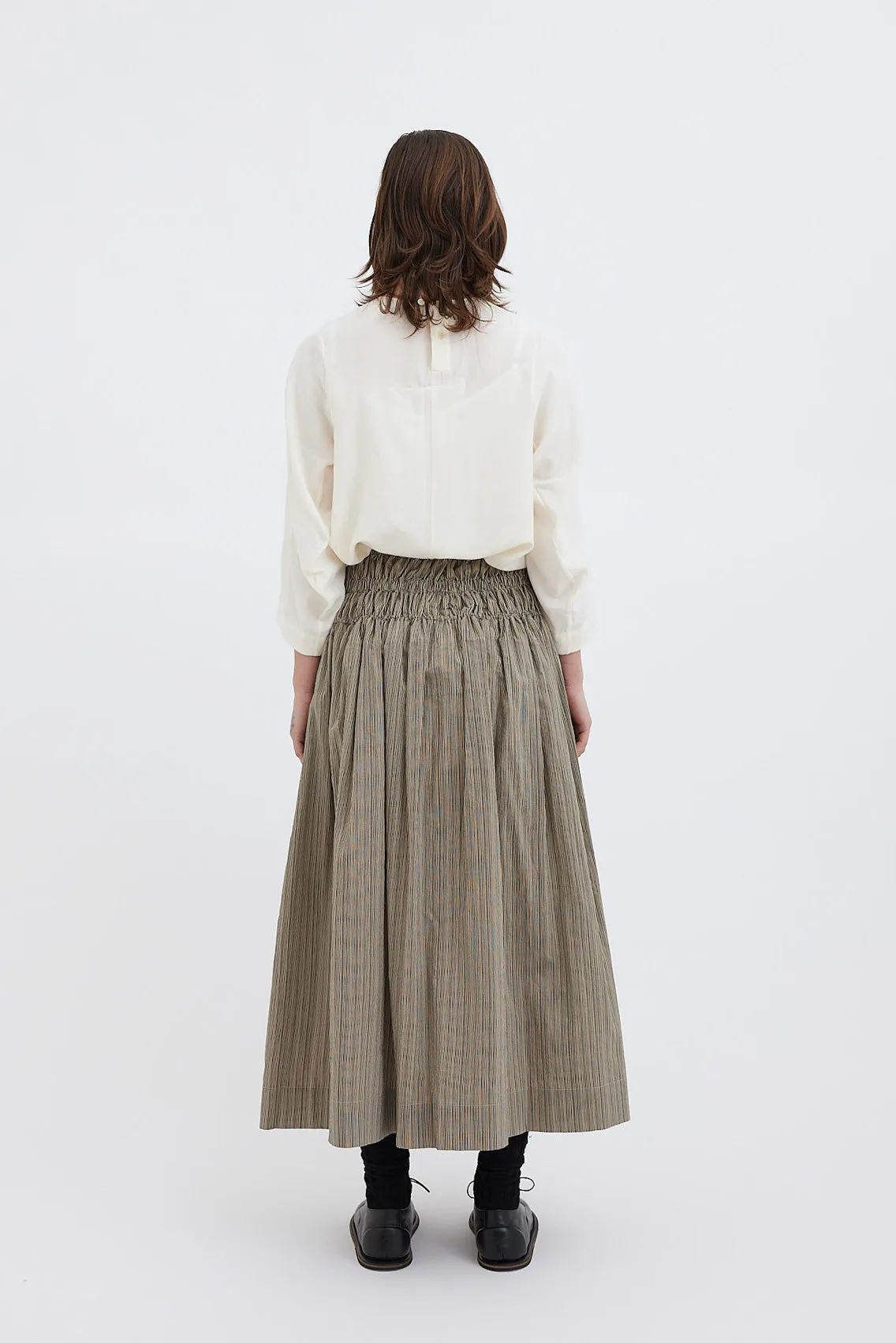 Toogood - THE ROPER SKIRT - Fine Stripe