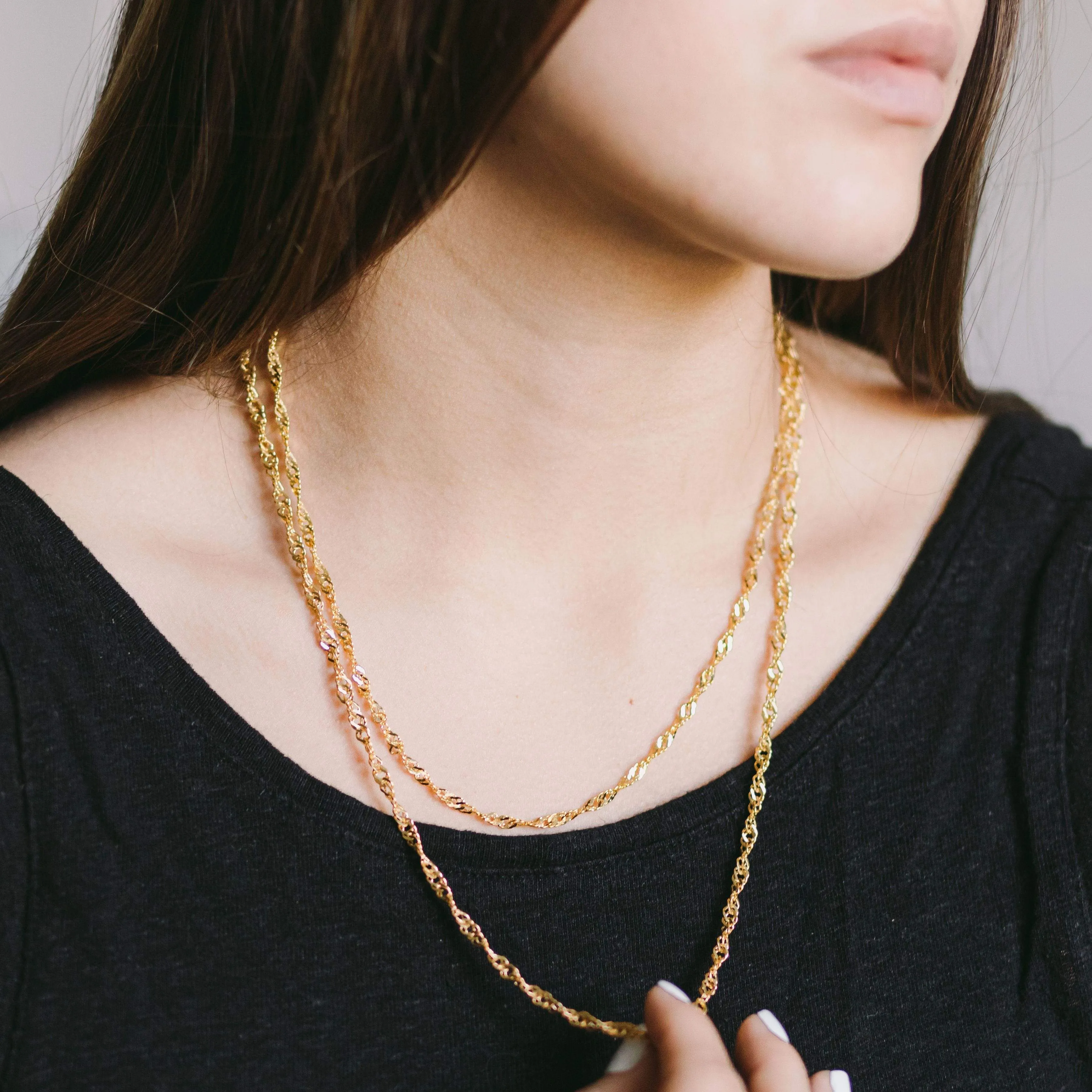 Twisted Chain Necklace