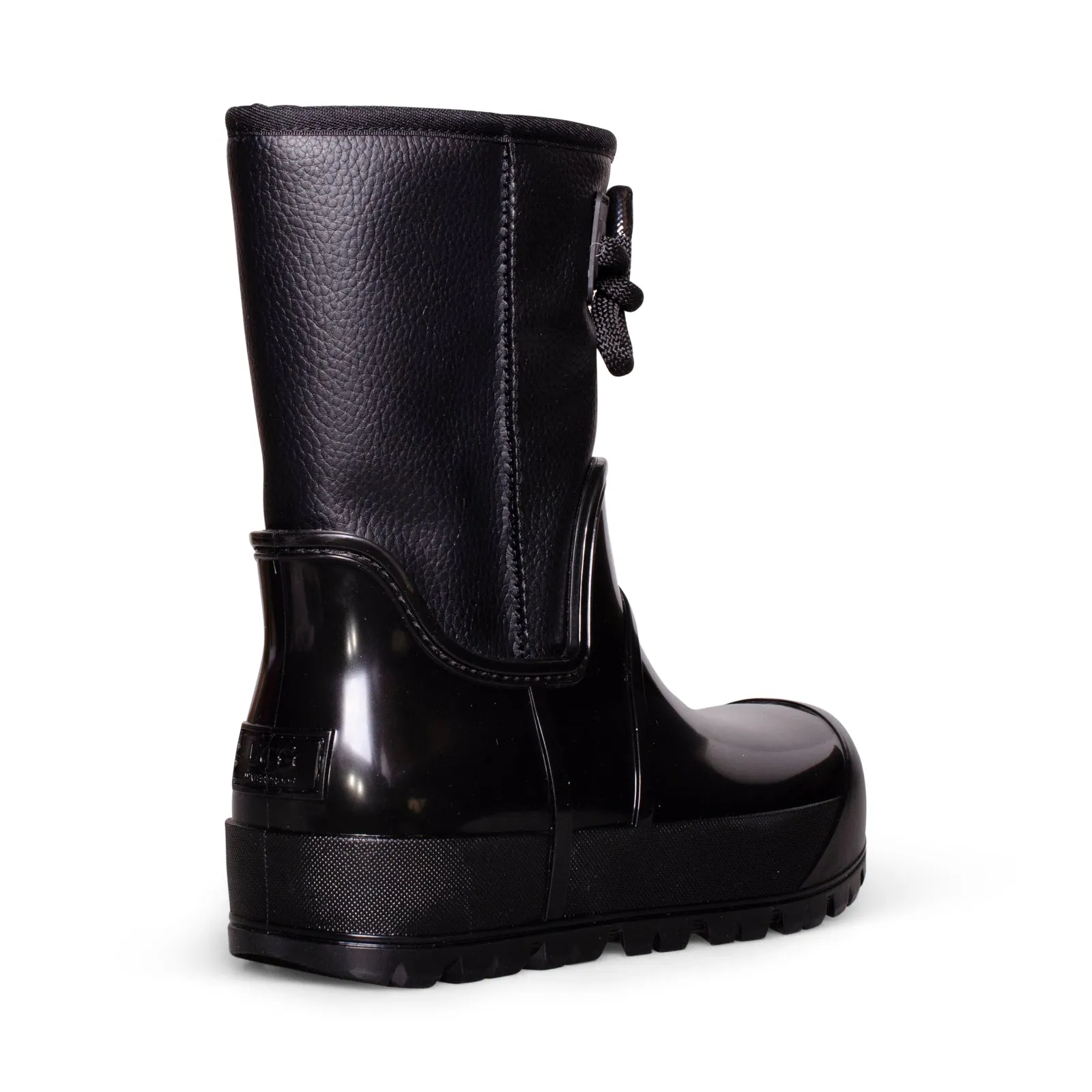 UGG Raincloud Lace Black Boots - Women's