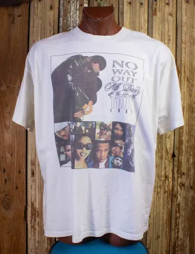 Vintage Puff Daddy No Way Out Tour Rap Tee 1997 White 2XL