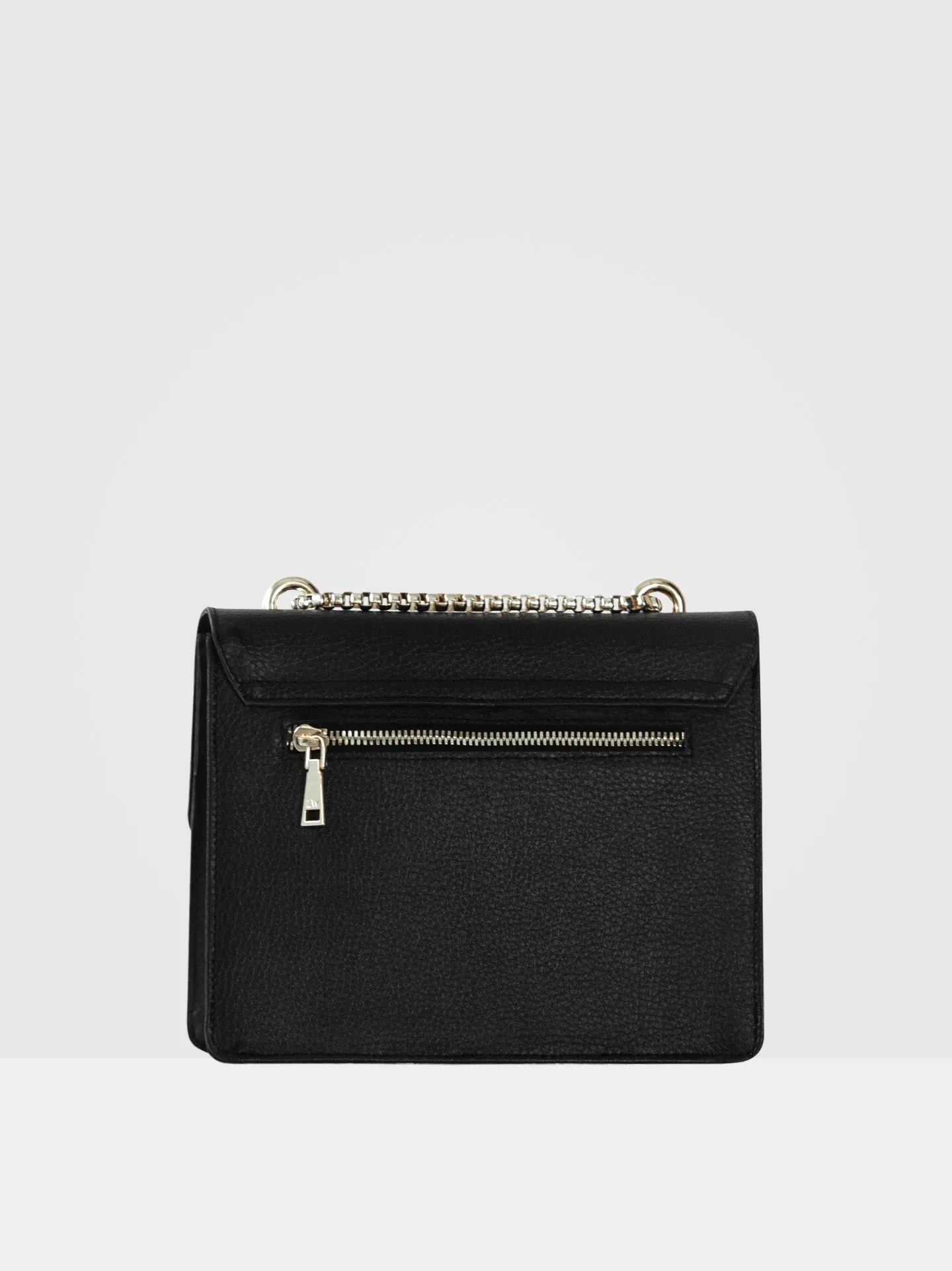 Willow MIRUM Leather Vegan Chain Bag | Black & Gold